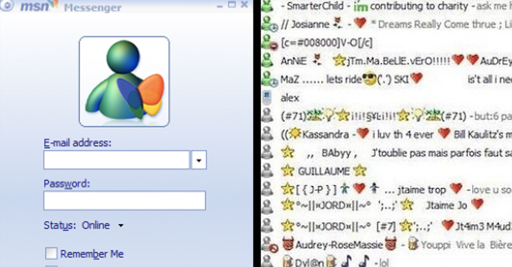 MSN, il simbolo di una generazione ~ Viva gli anni 2000
